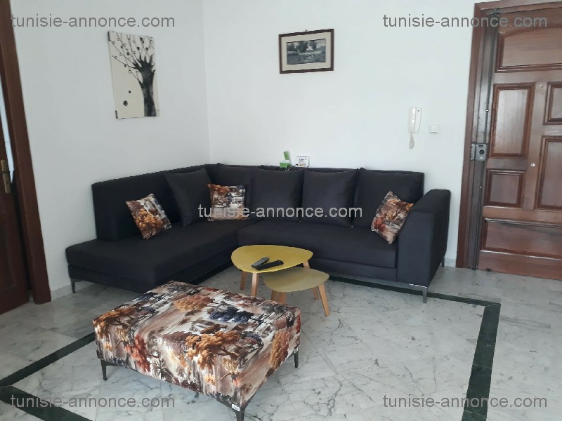 Cite El Khadra Zone urbaine nord Location vacances Appart. 3 pices S plus 1 richement meubl