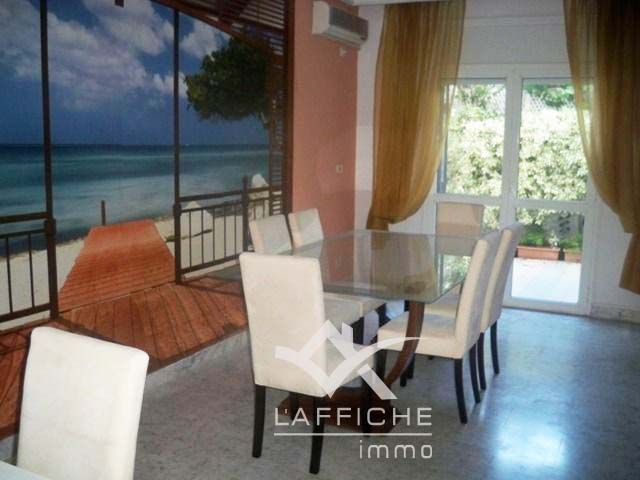 La Marsa Cite El Moez Location Duplex Belle villa jumele s3 meuble  la marsa 0942