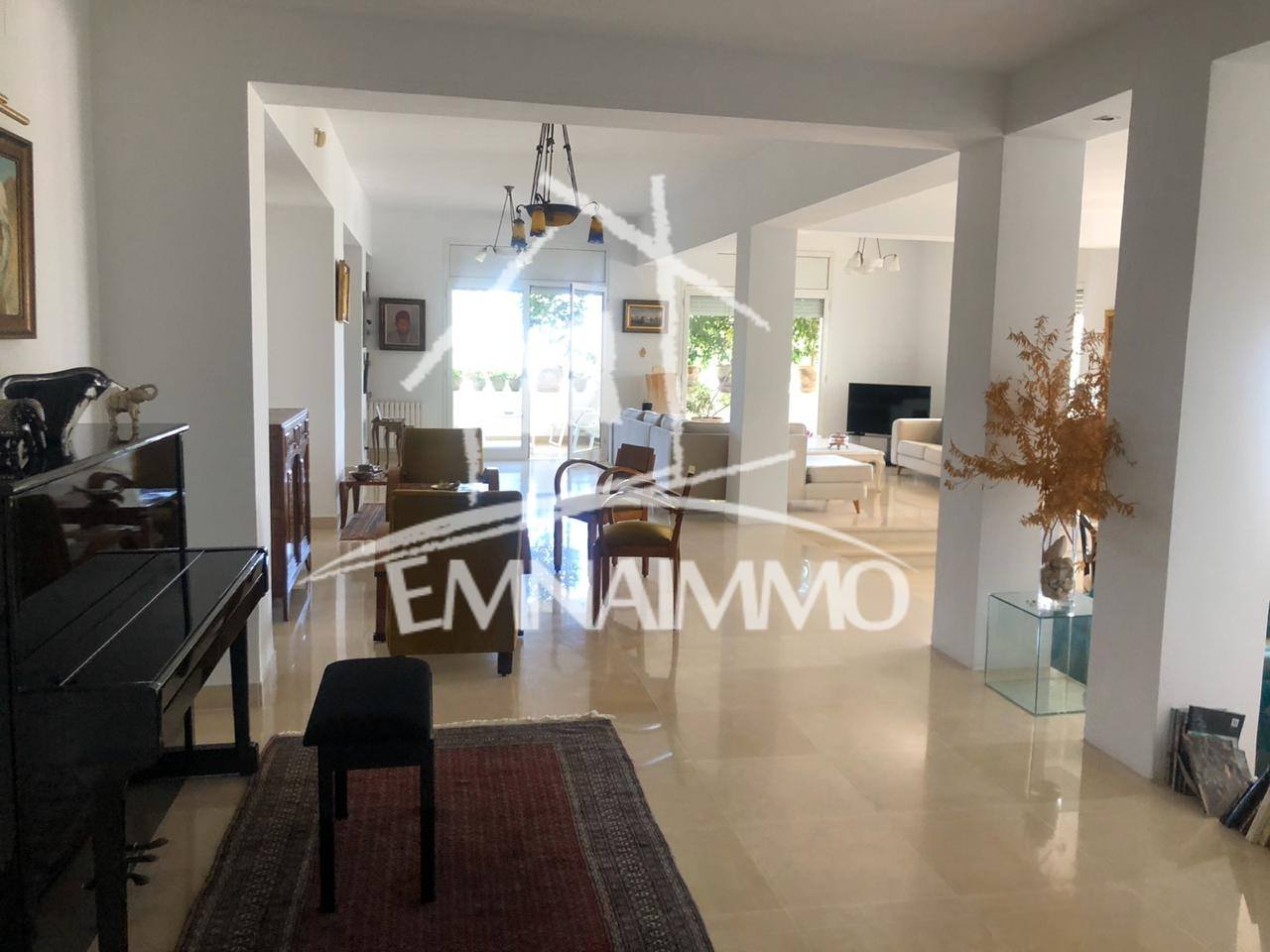 La Marsa Gammart Vente Maisons Villa  gammarth sup