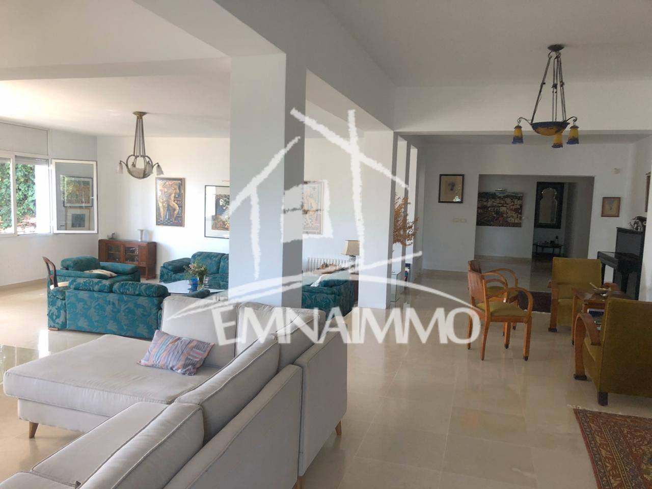La Marsa Gammart Vente Maisons Villa  gammarth sup