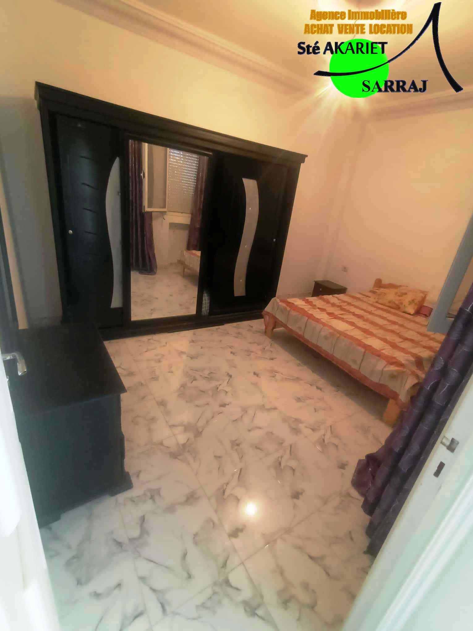 Akouda Chatt Meriem Vente Appart. 3 pices Deux appartements s2  chatt mariem tantana