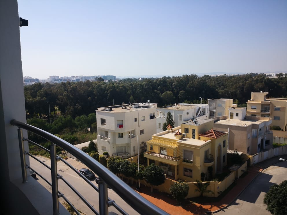 Ain Zaghouan Jardins de Carthage Location vacances Appart. 3 pices S2 au jardin de carthage avec balcon 145d par nuit