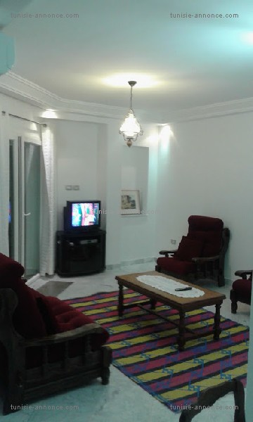 Akouda Chatt Meriem Location Appart. 3 pices Appartement rsidence nadine front de mer