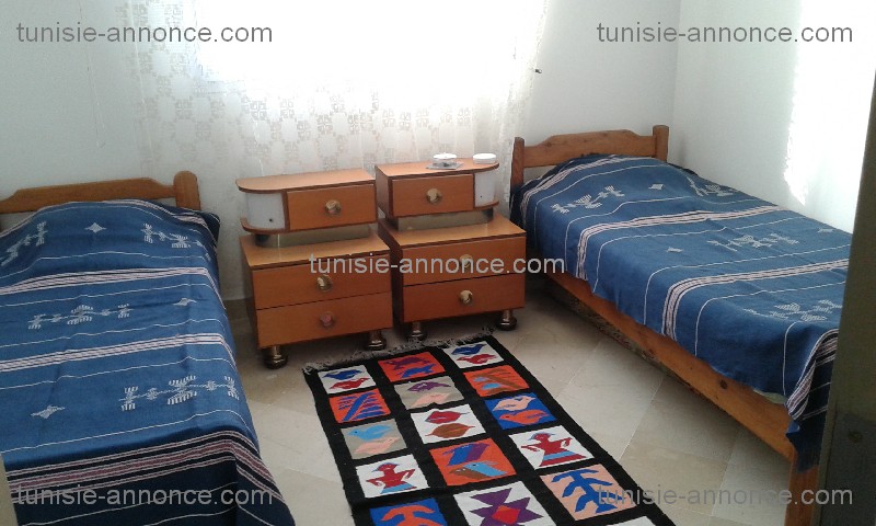 Akouda Chatt Meriem Location Appart. 3 pices Appartement rsidence nadine front de mer