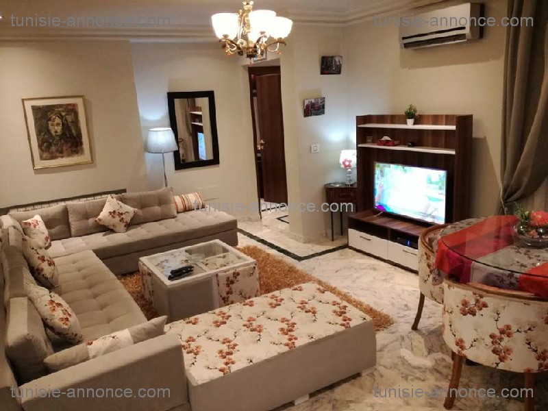 Ain Zaghouan Ain Zaghouan Location Appart. 2 pices S1 richement meubl