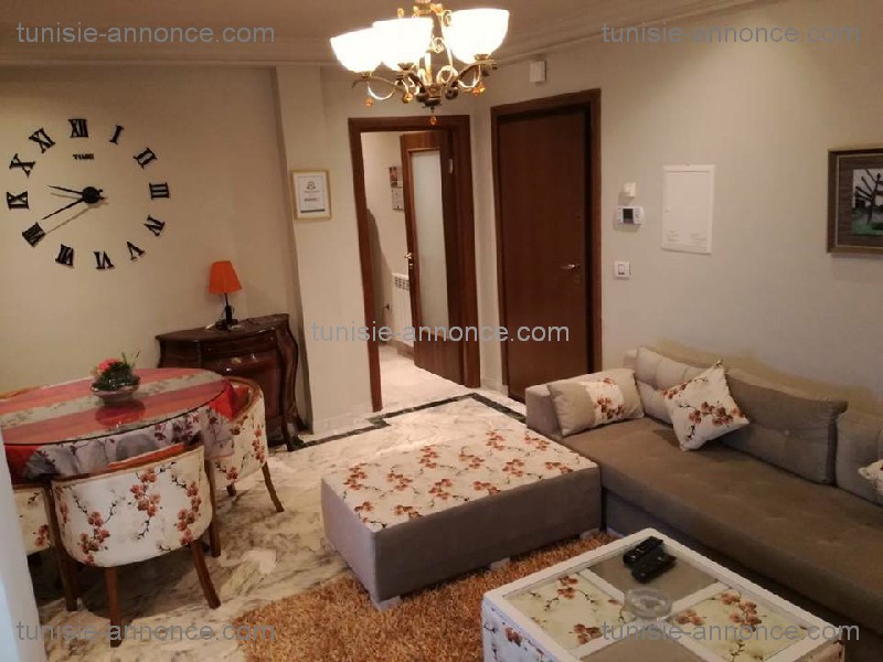 Ain Zaghouan Ain Zaghouan Location Appart. 2 pices S1 richement meubl