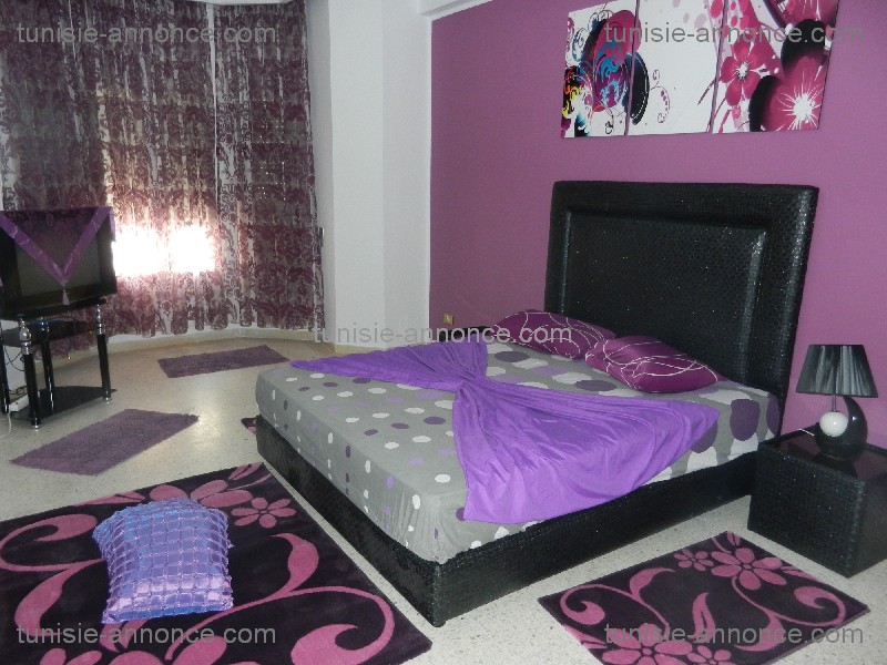 Ariana Ville Cite Ennasr 2 Location vacances Appart. 2 pices Al super studio  s plus 1 meubler