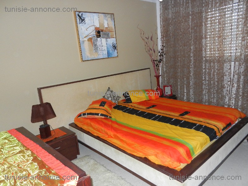 Ariana Ville Cite Ennasr 2 Location Appart. 2 pices Ennasr2 s plus 2 meubl super  lux