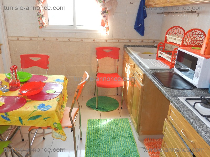 Ariana Ville Cite Ennasr 2 Location Appart. 2 pices Ennasr2 s plus 2 meubl super  lux
