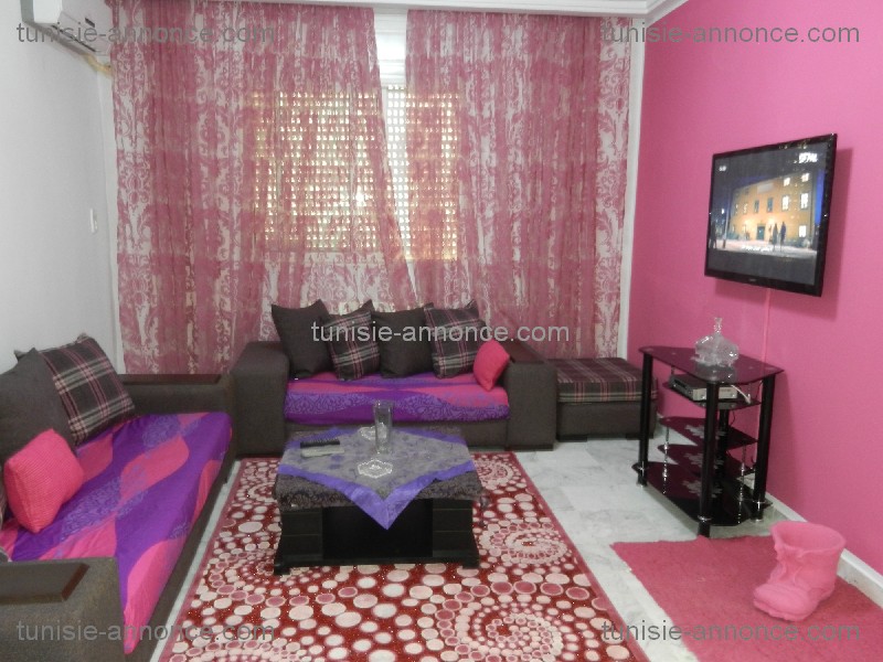 Ariana Ville Cite Ennasr 2 Location vacances Appart. 2 pices Tres joli studio meubler top de lux