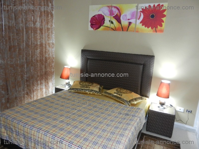 Ariana Ville Cite Ennasr 2 Location vacances Appart. 2 pices Tres joli studio meubler top de lux