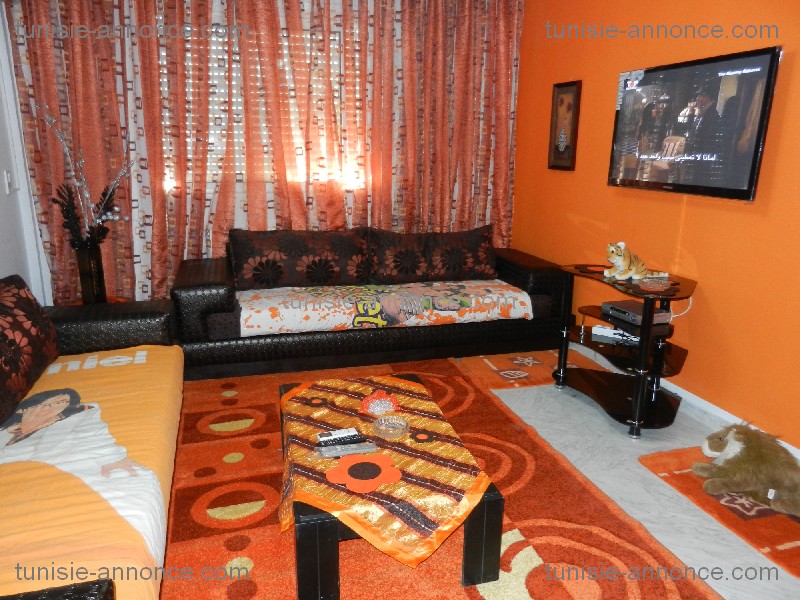 Ariana Ville Cite Ennasr 2 Location Appart. 2 pices Studio  meubl super haut standing a cite ennasr2