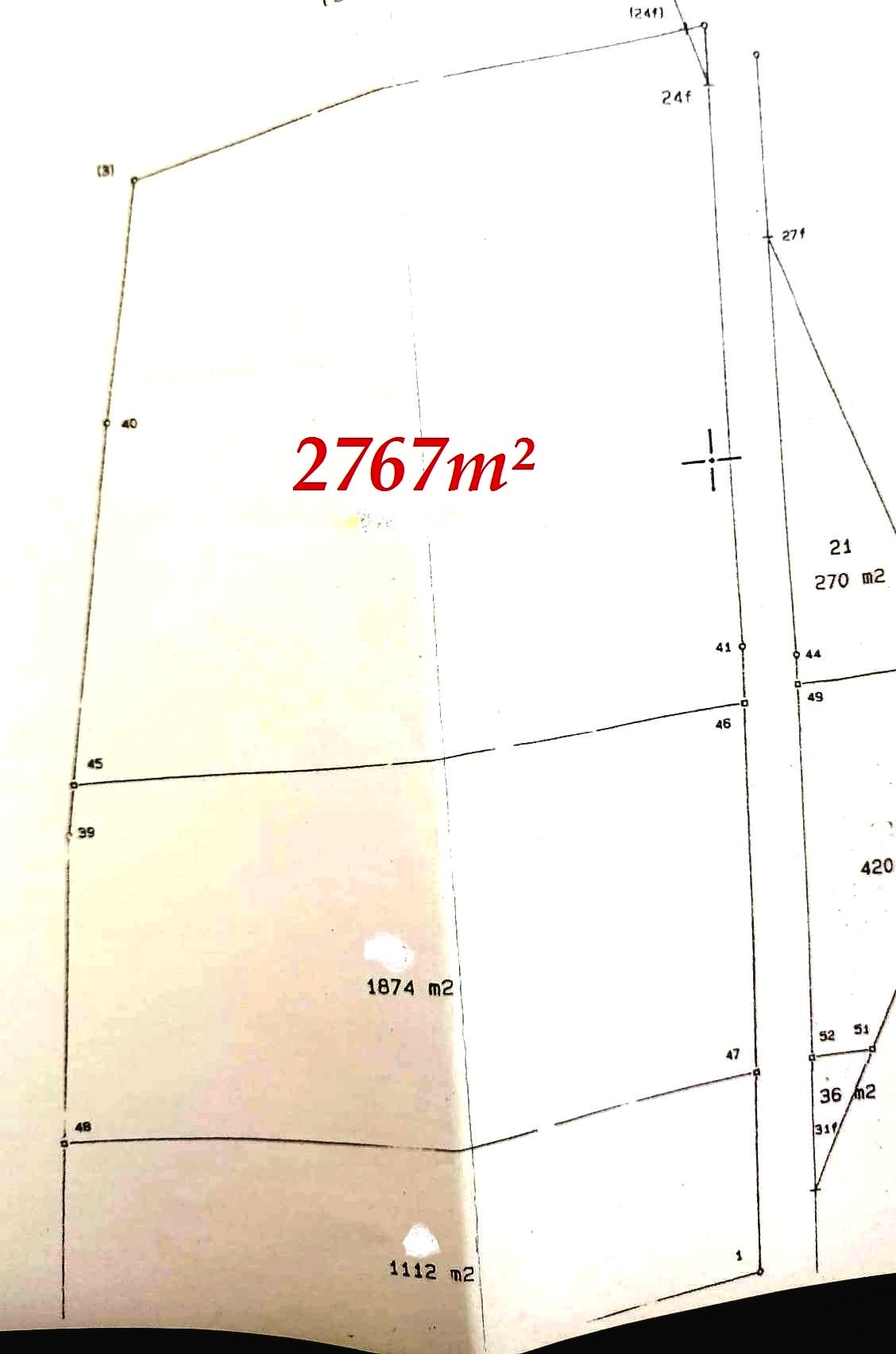 Sousse Jaouhara Sahloul Terrain Terrain nu Terrain 2767m devant rond point shoes center
