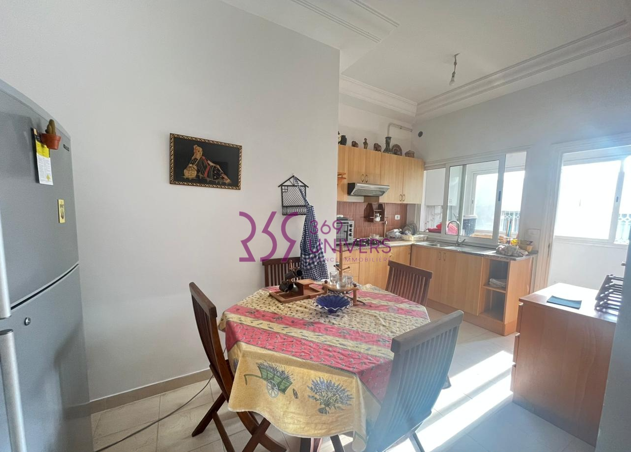 La Marsa Marsa Ennassim Location Appart. 3 pices Appart meuble s3 a la marsa ref ra004