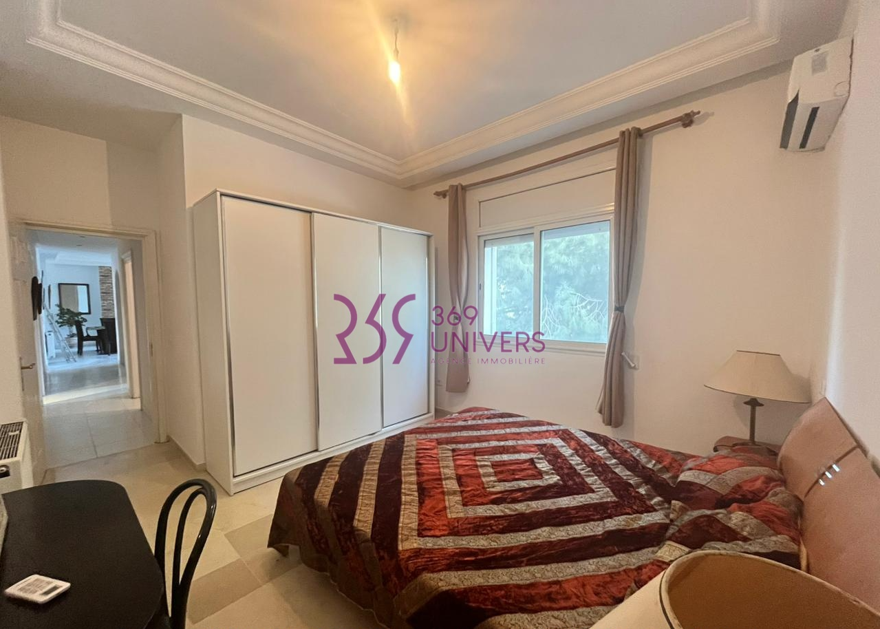 La Marsa Marsa Ennassim Location Appart. 3 pices Appart meuble s3 a la marsa ref ra004