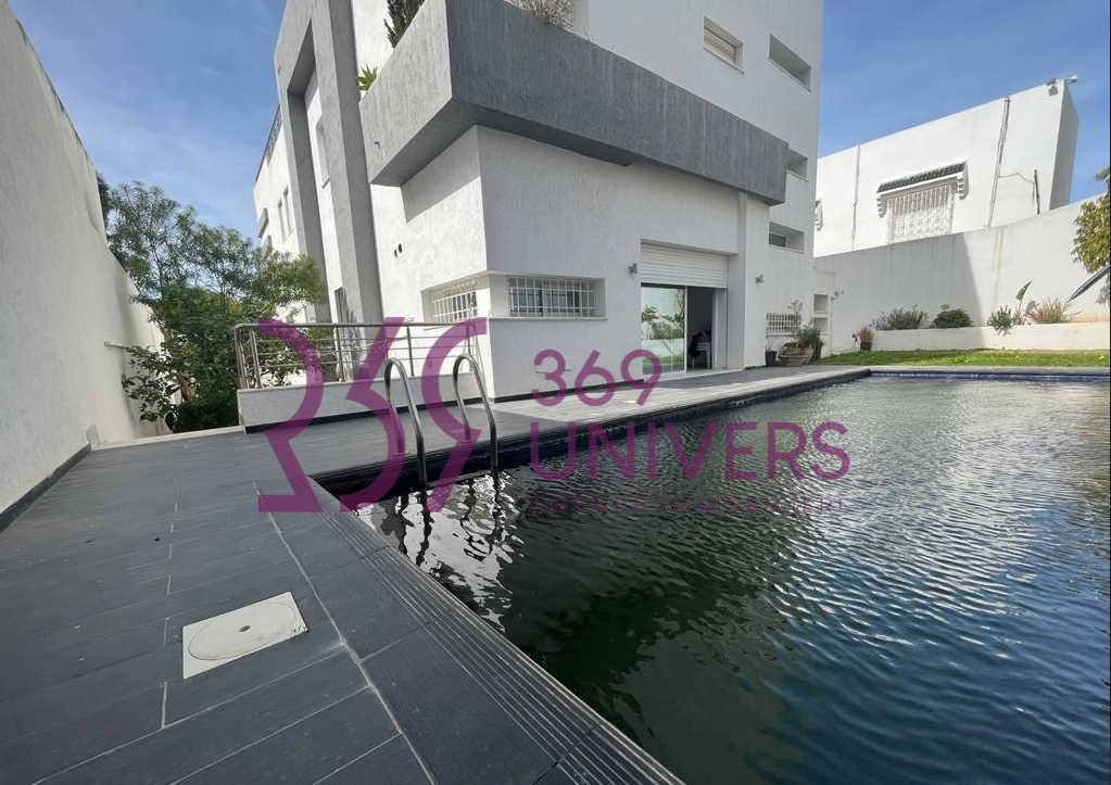 La Marsa Marsa Safsaf Location Maisons Villa s5 avec piscine a la marsa ref rh009