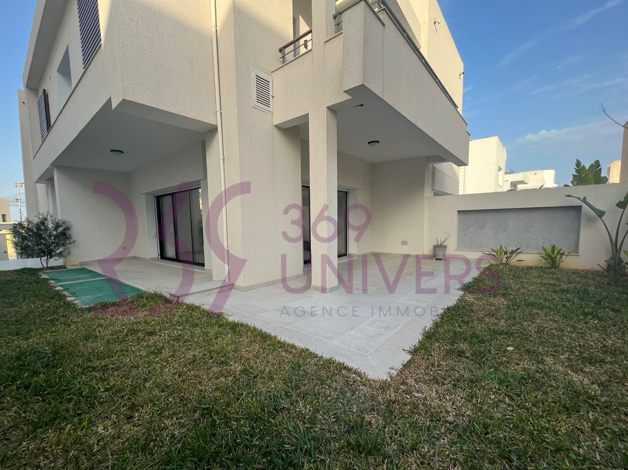 Ain Zaghouan Jardins de Carthage Location Maisons Villa s3 avec jardin aux jdc ref rh020