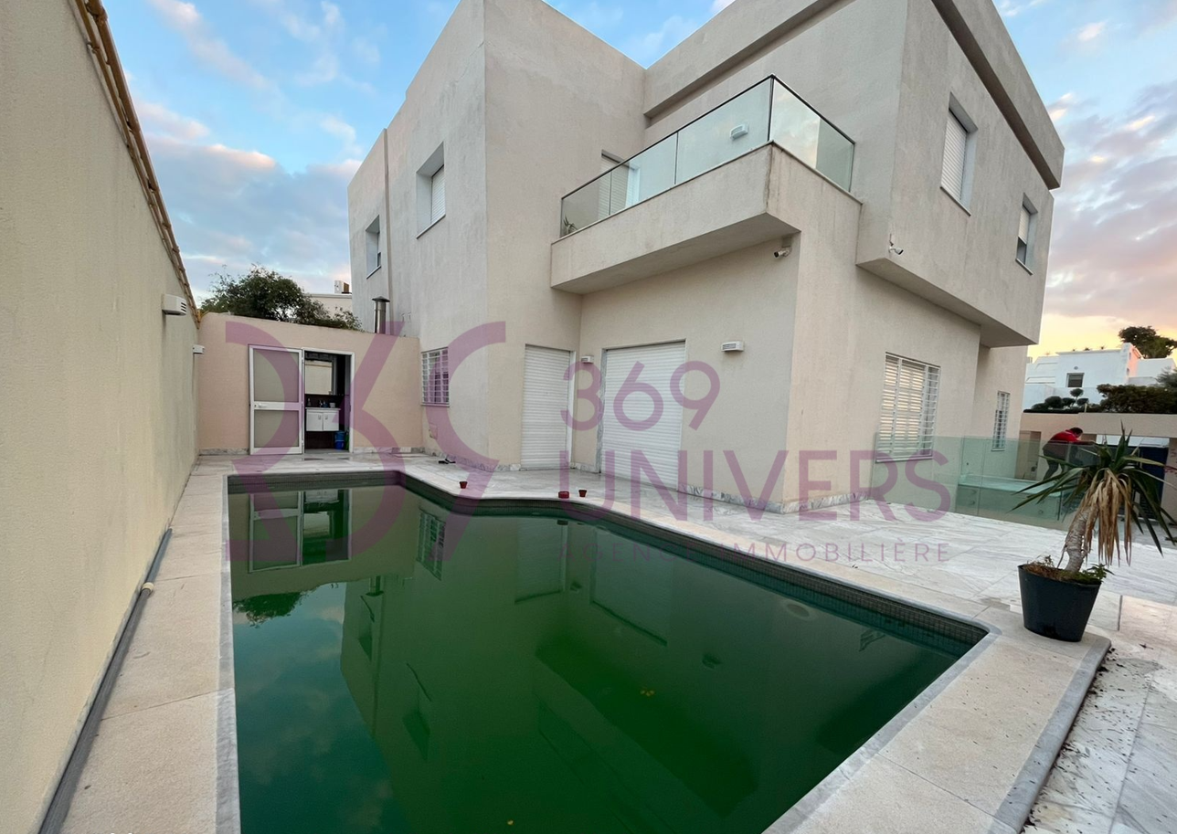 La Marsa Berge Du Lac Location Maisons Villa s4 avec piscine au lac 2 ref rh021