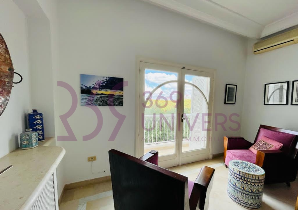 La Marsa Gammart Location Maisons Villa s4 avec jardin a gammarth ref rh022