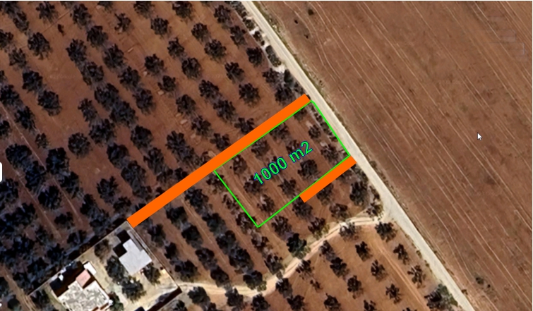 Sidi Thabet Cite El Mrezgua Terrain Terrain nu Terrain de 1000 m2