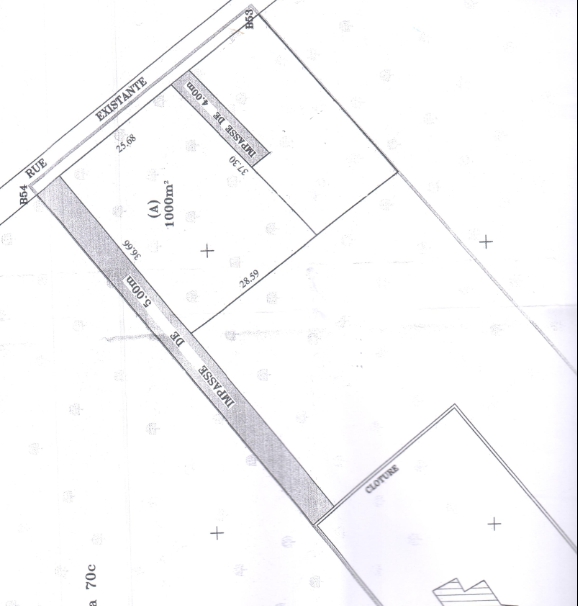 Sidi Thabet Cite El Mrezgua Terrain Terrain nu Opportunit  saisir terrain de 1000 m2