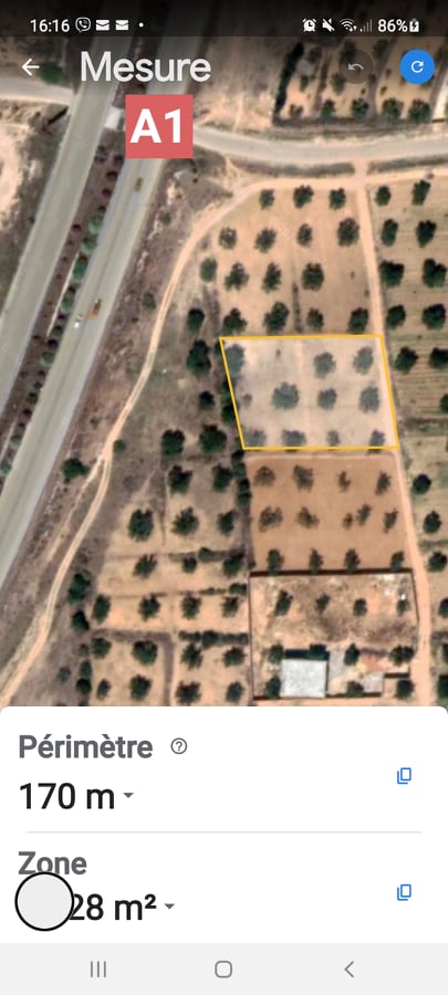 Akouda Chatt Meriem Terrain Terrain agricole Terrain foukaya chatt leriem