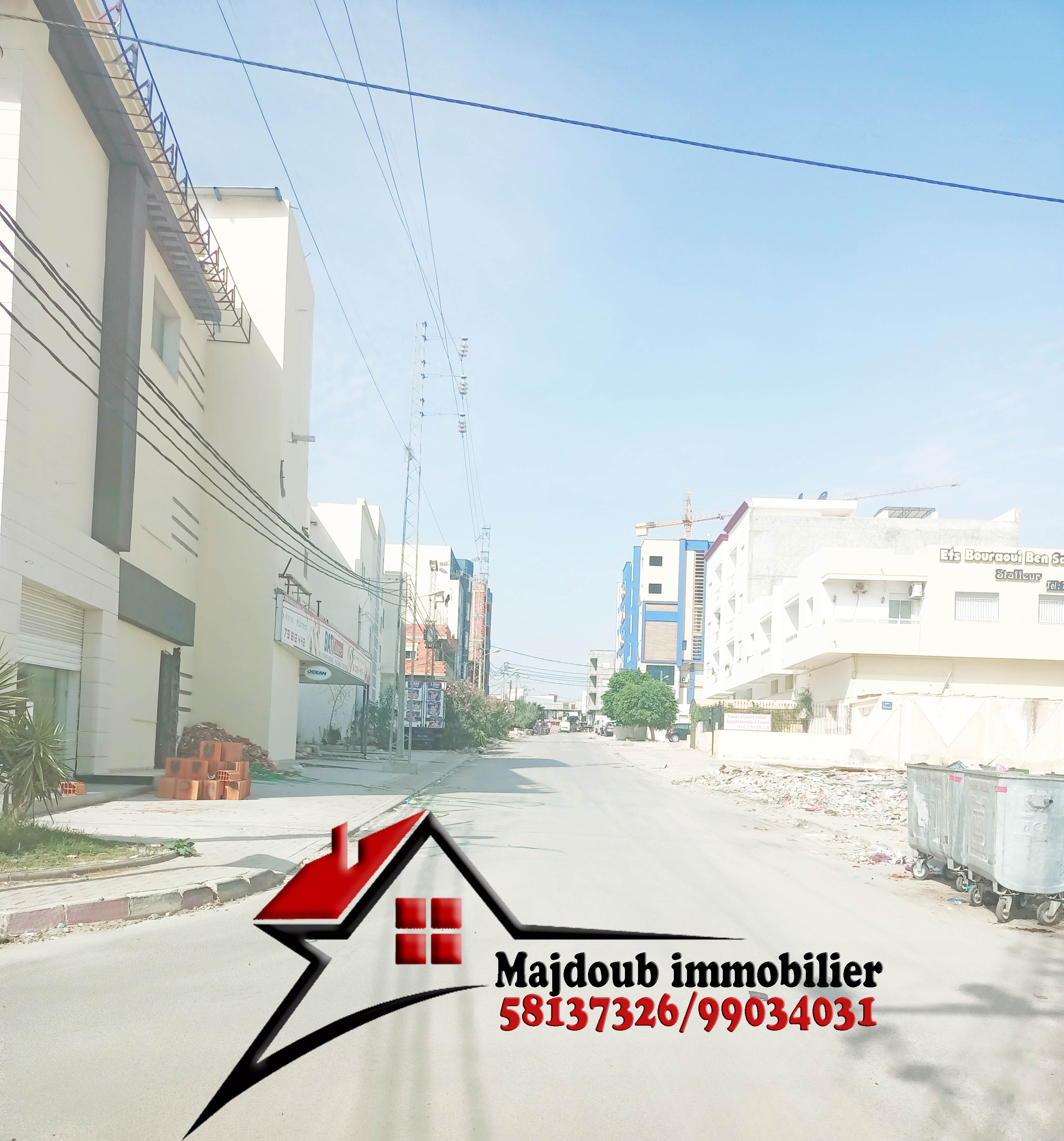 Sousse Riadh Zaouiet Sousse Terrain Terrain nu Lot de coin zaouiet sousse