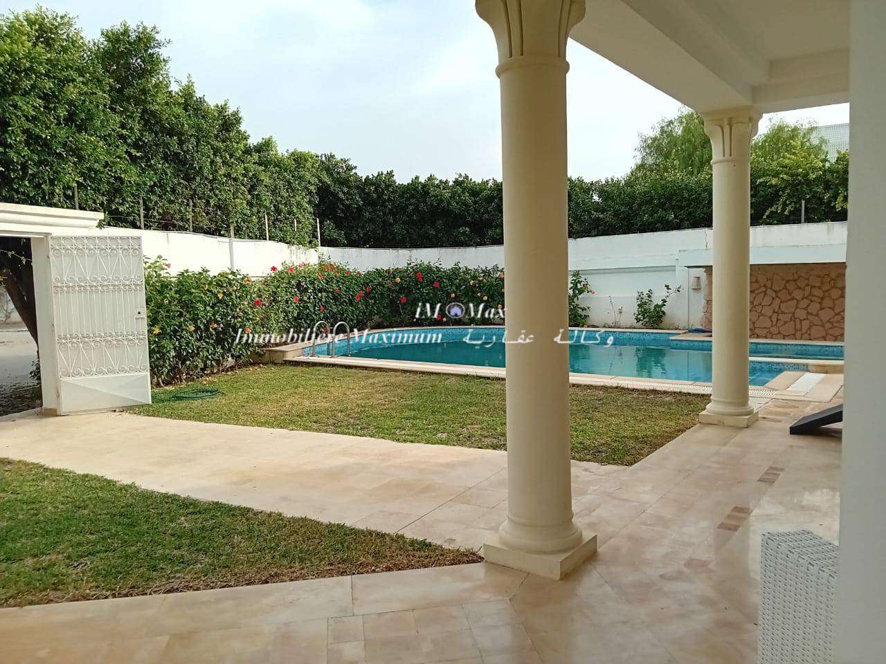 Hammamet Hammamet Vente Maisons Une villa avec piscine  jinen hamammet