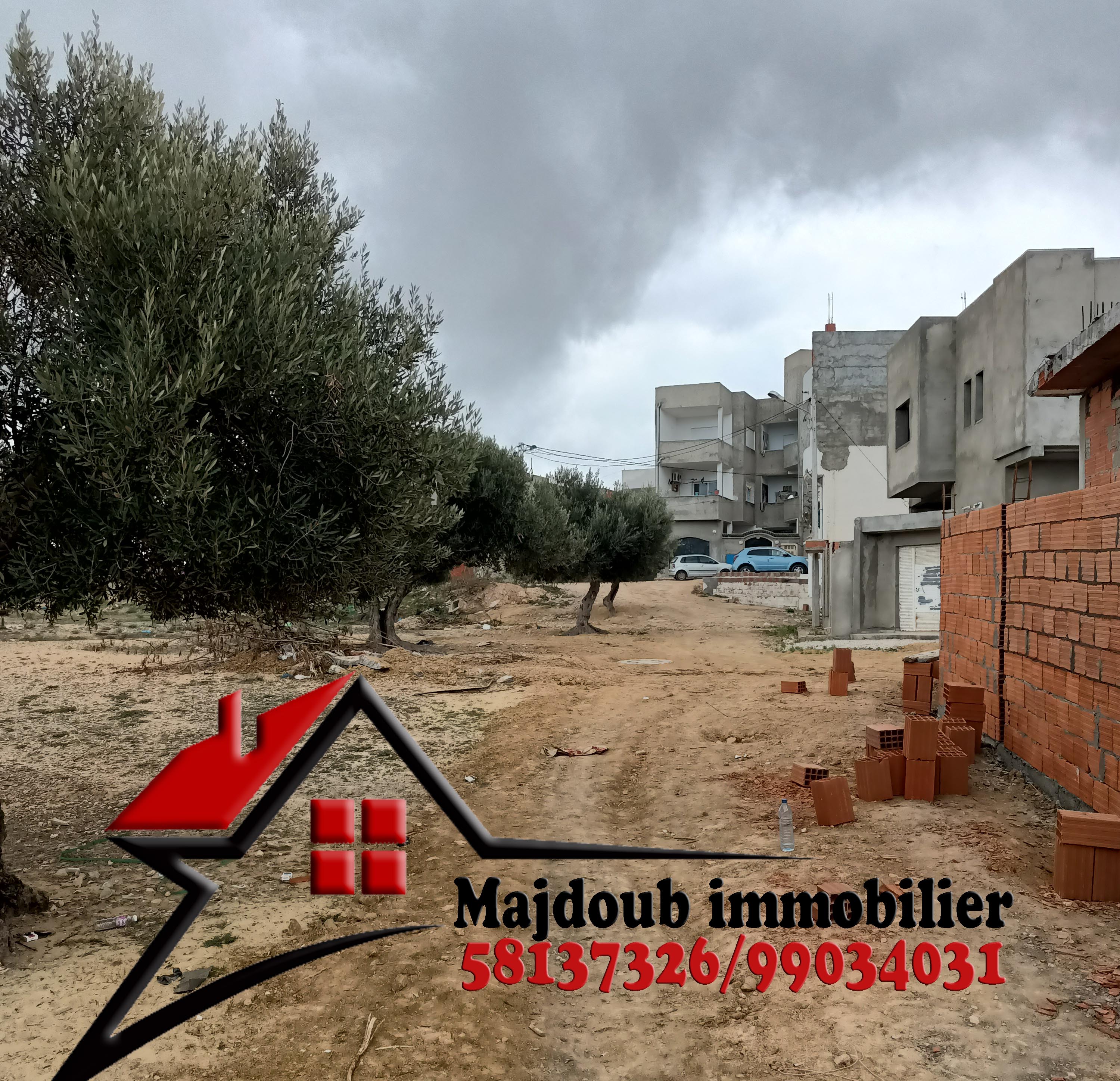 Sousse Riadh Zaouiet Sousse Terrain Terrain nu Terrain constructible zaouiet sousse cit izihar