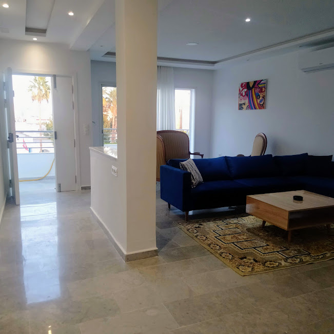 La Marsa Sidi Daoud Location Appart. 4 pices Appartement s3 meubl  sidi daoud
