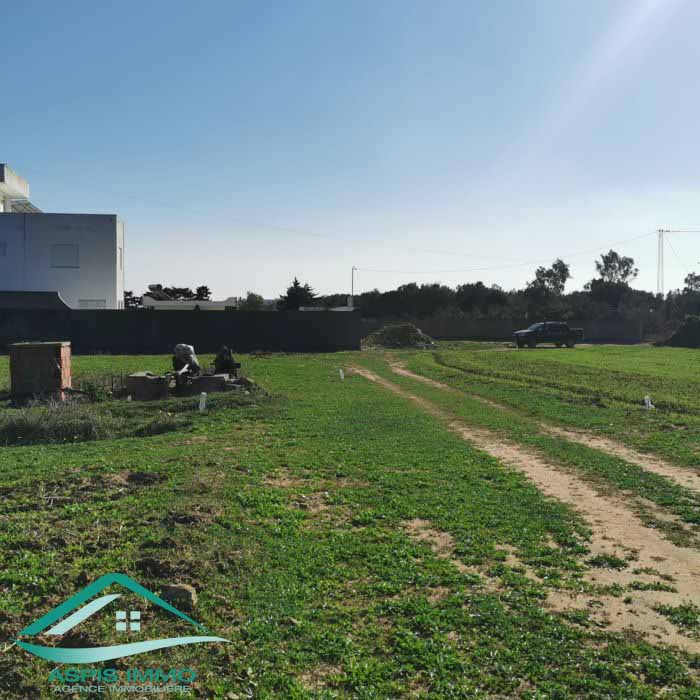 Hammam El Ghezaz Ezzahra Vente Surfaces Terrain 230 m2  ezzahra hammam ghzeez