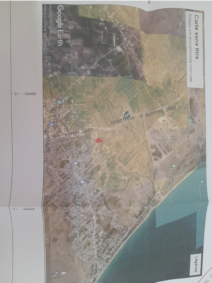 Raoued Raoued Terrain Terrain nu Raoued z d'avenir prix promotionnel