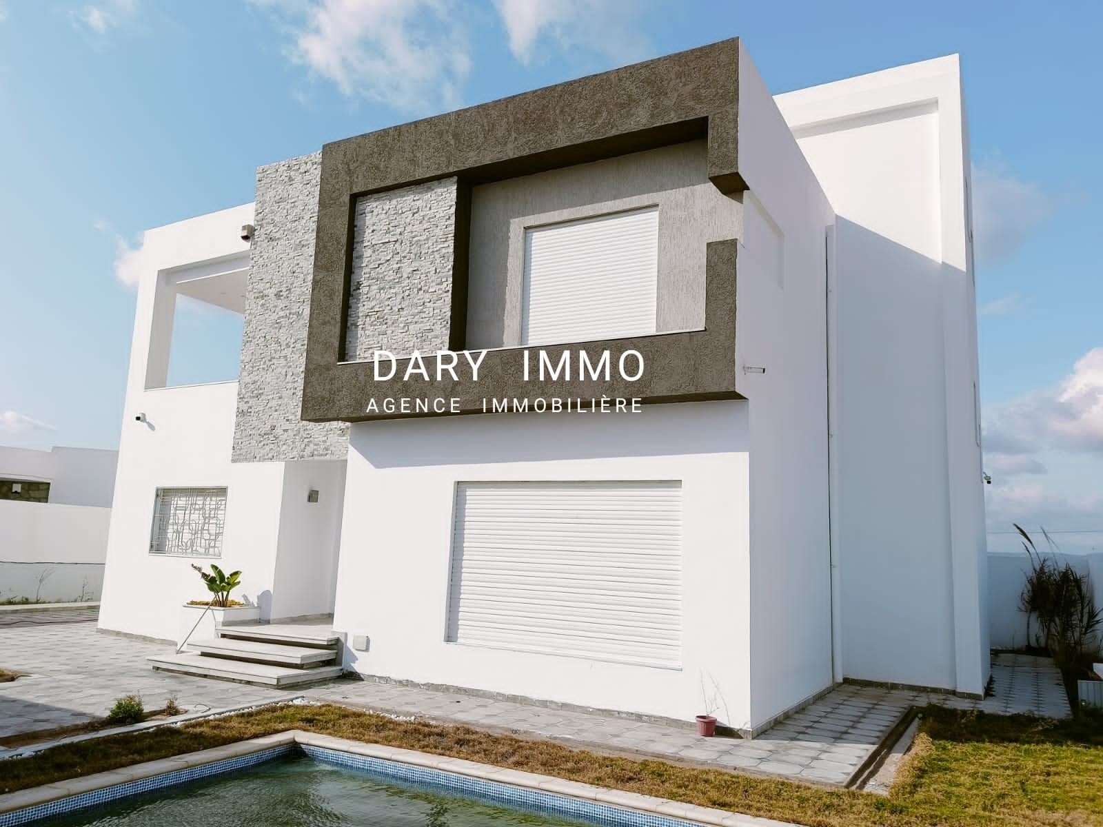 Hammamet Hammamet Vente Maisons Villa avec piscine neuve jamais habite  hammamet
