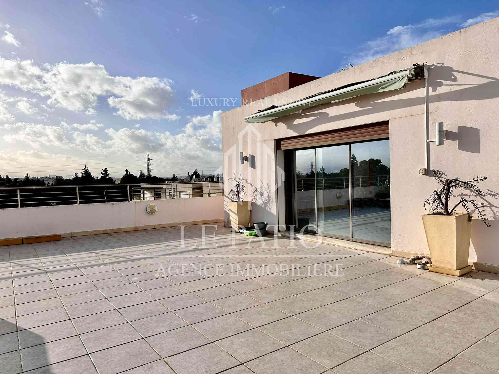 La Marsa Sidi Daoud Location Appart. 2 pices Appartement s1 meuble a la marsa avec terrasse