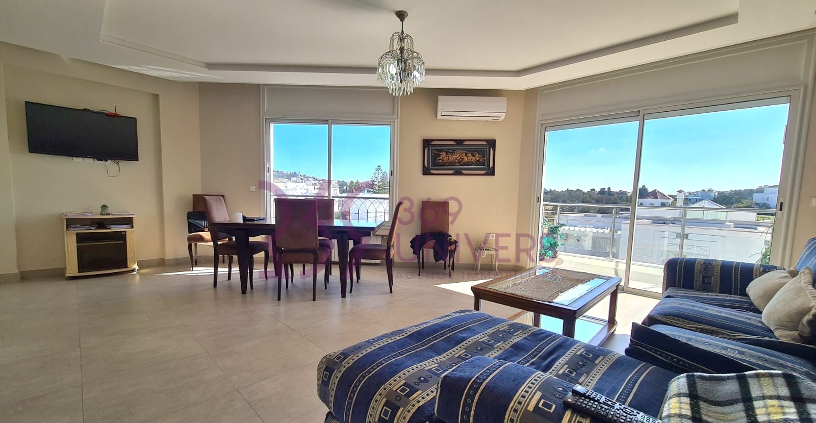 La Marsa Marsa Ennassim Location Appart. 2 pices Etage avec balcon a la marsa ref ra064