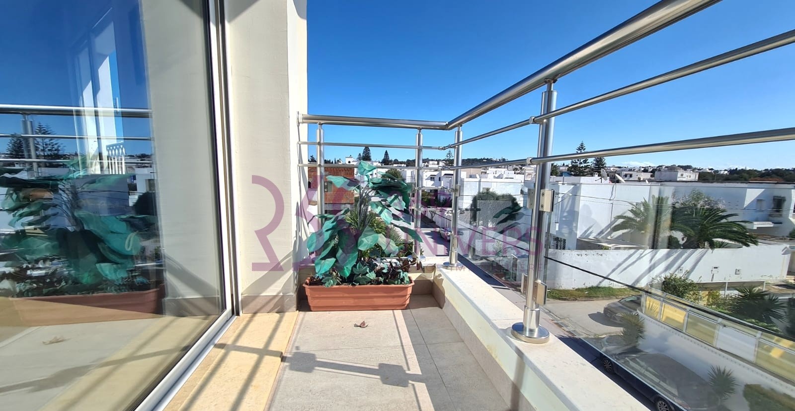 La Marsa Marsa Ennassim Location Appart. 2 pices Etage avec balcon a la marsa ref ra064