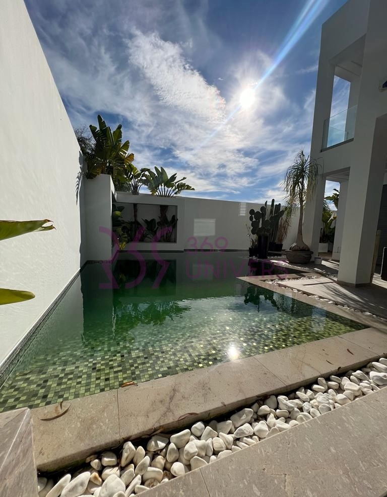 La Marsa Gammart Location Maisons Villa meuble avec piscine  gammarth rh074