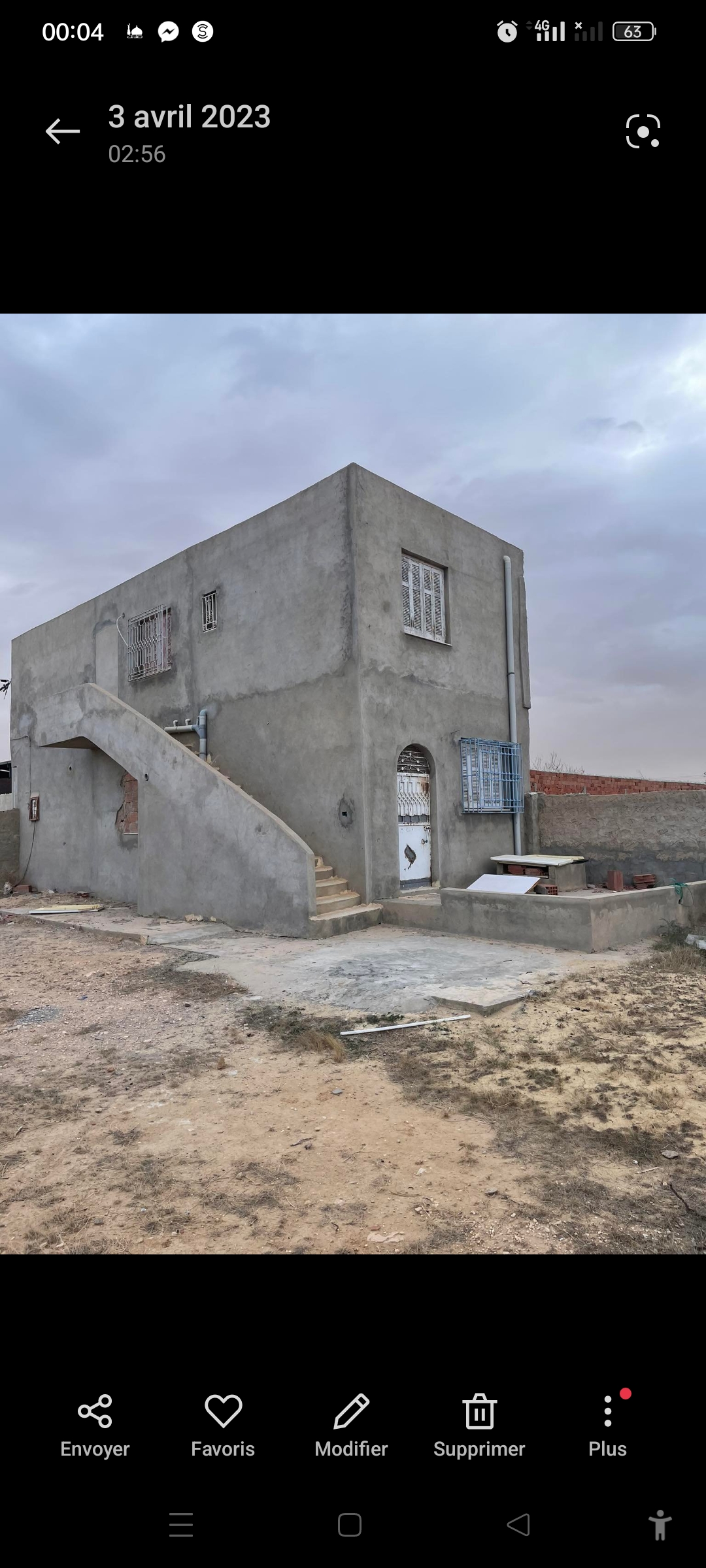 Sfax Sud El Khazzanette Terrain Terrain nu 2 app s2et s1 grand garage terrain de 1100 m2