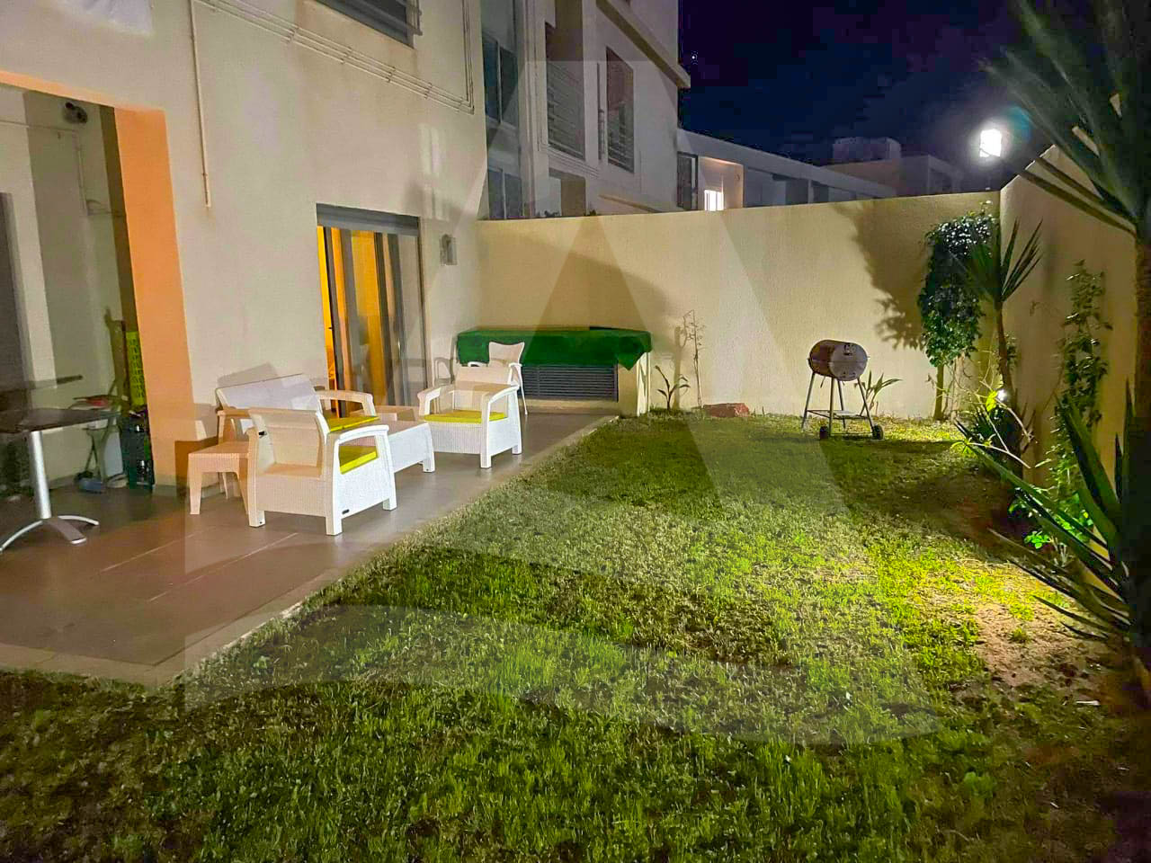 La Marsa Gammart Location Appart. 2 pices Appartement s2 avec jardin  gammarth