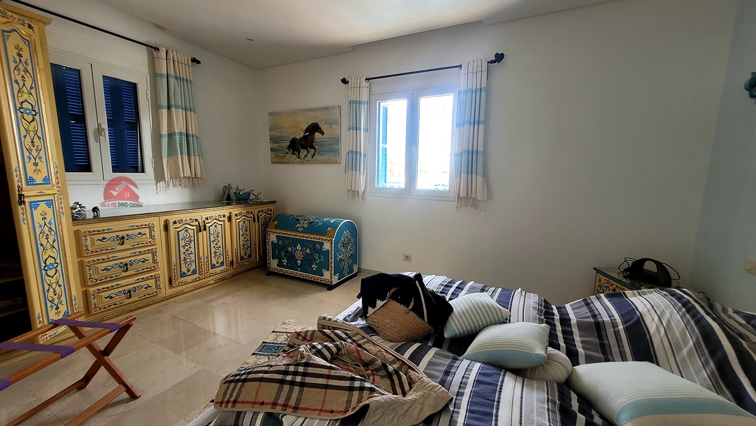 Djerba - Midoun Zone Hoteliere Vente Maisons Villa avec piscine z touristique djerba ref v623
