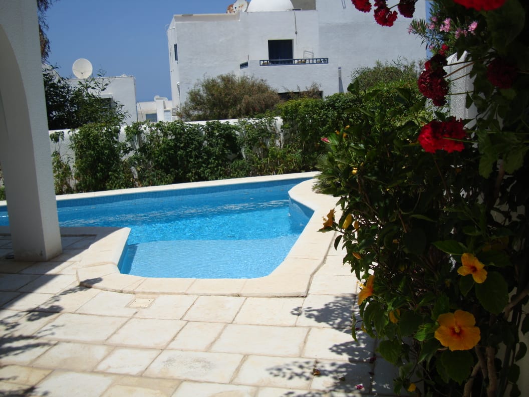 La Marsa Gammart Location Maisons Villa meuble avec piscine