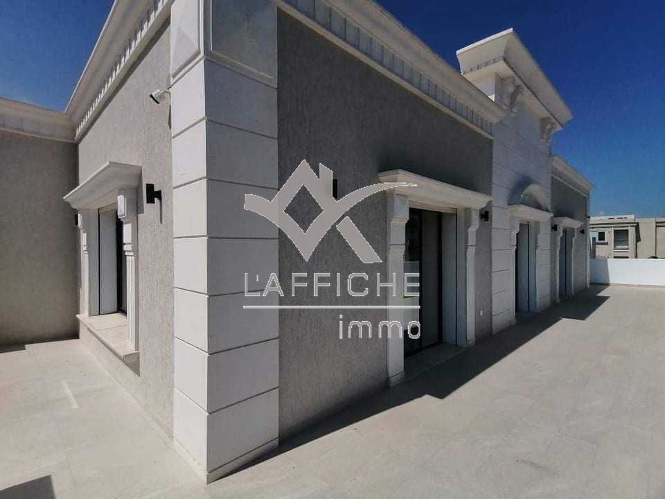 La Marsa Cite El Mhiri Location Appart. 5 pices+ Magnifique penthouse  la marsa ref1868