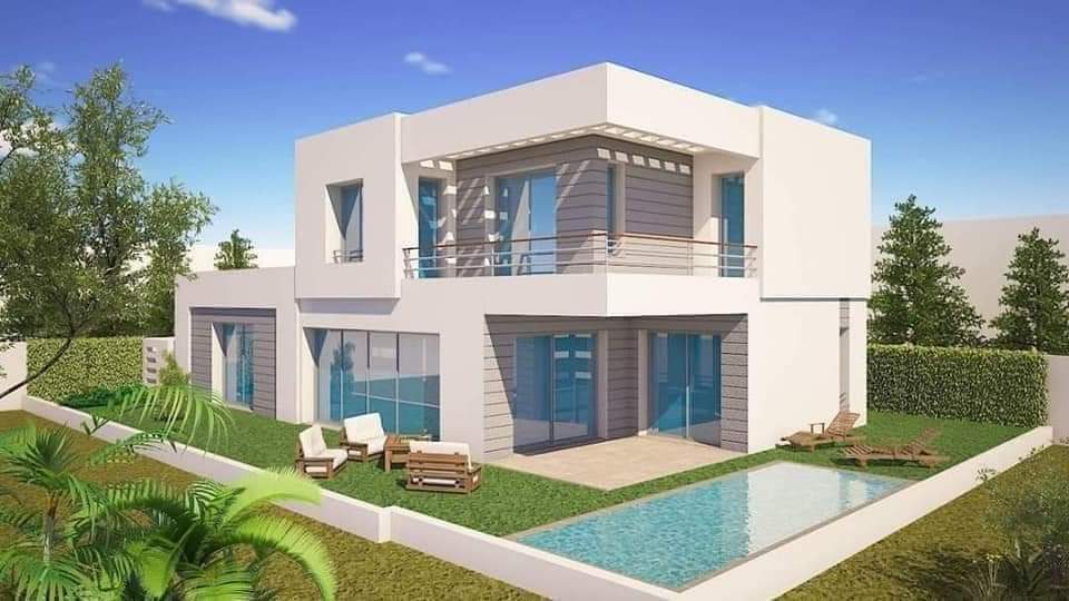 Sfax Ville Caid Mhamed Vente Maisons Carcasse de villa moderne route bouzaiene klm 3