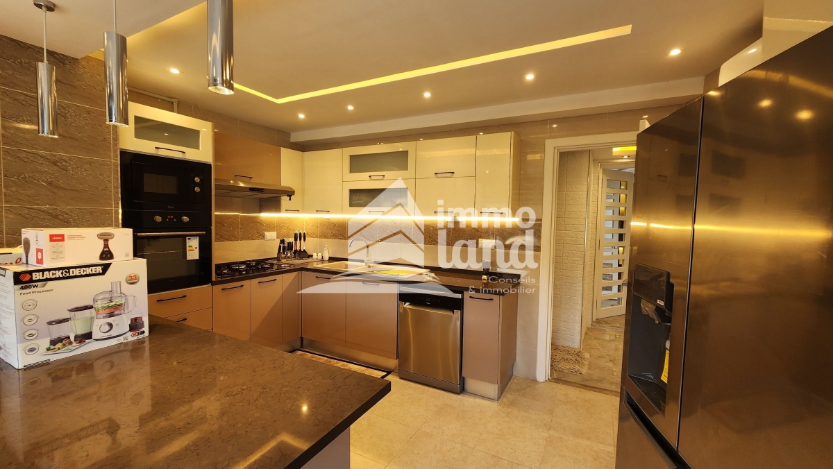 La Marsa Gammart Location Duplex Duplex s3 vue mer  gammarth