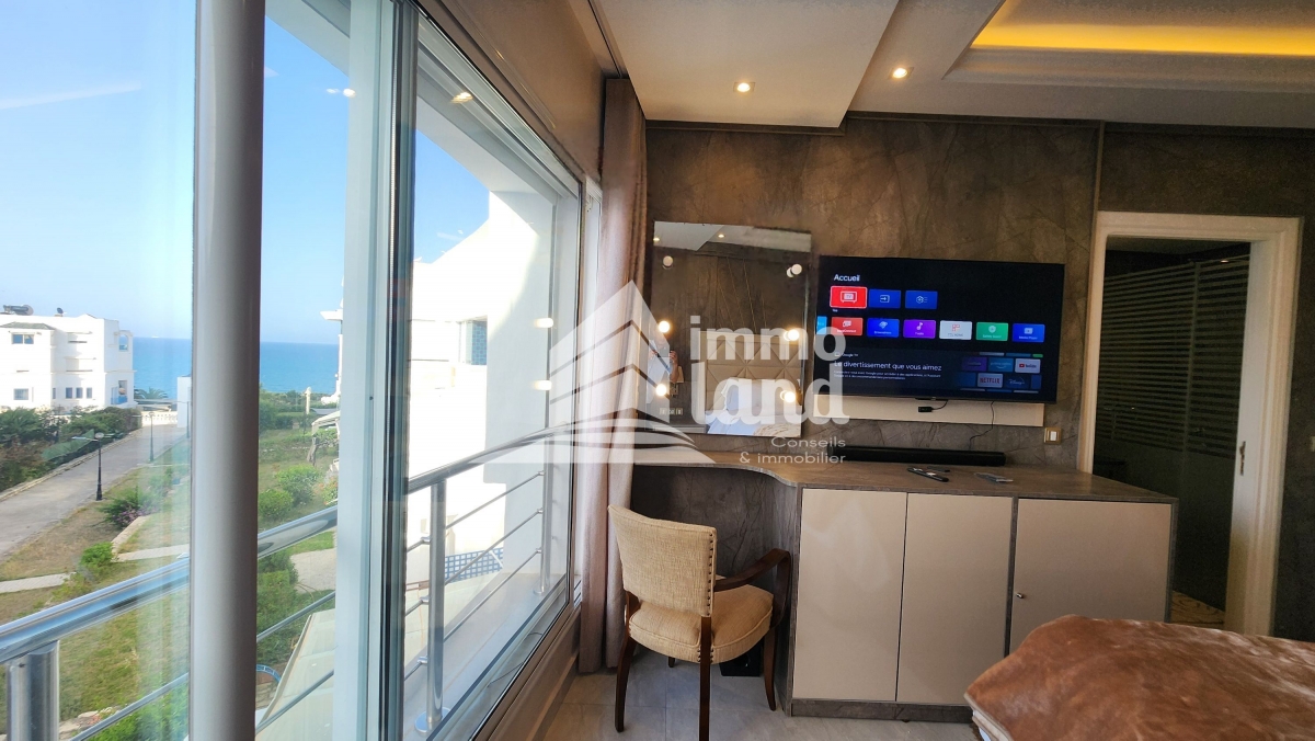 La Marsa Gammart Location Duplex Duplex s3 vue mer  gammarth