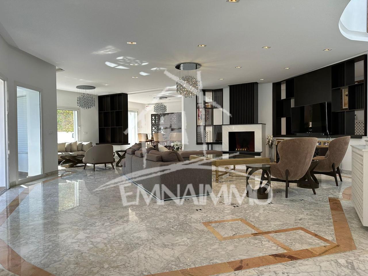 La Marsa&nbsp;Berge Du Lac&nbsp;Vente&nbsp;Maisons&nbsp;Villa lac1 ch�teaux