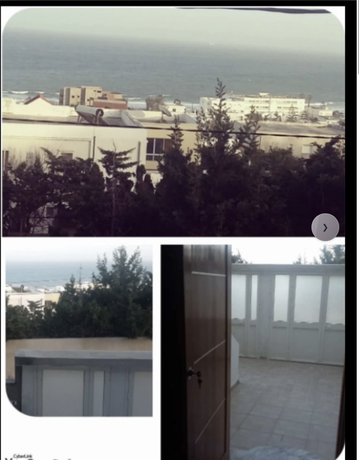 Bizerte Nord Cite El Korniche 1 Location vacances Appart. 2 pices Maison meuble et climatise  la corniche bizerte