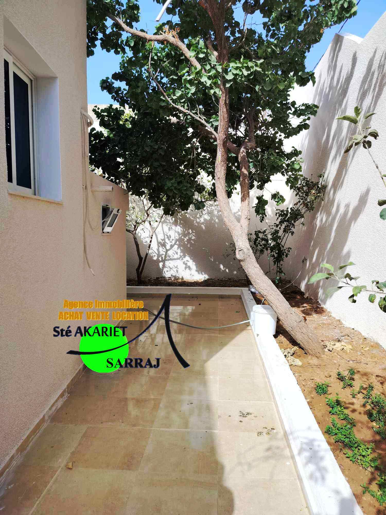 Akouda Akouda Vente Maisons Villa neuf avec jardin et garage  akouda