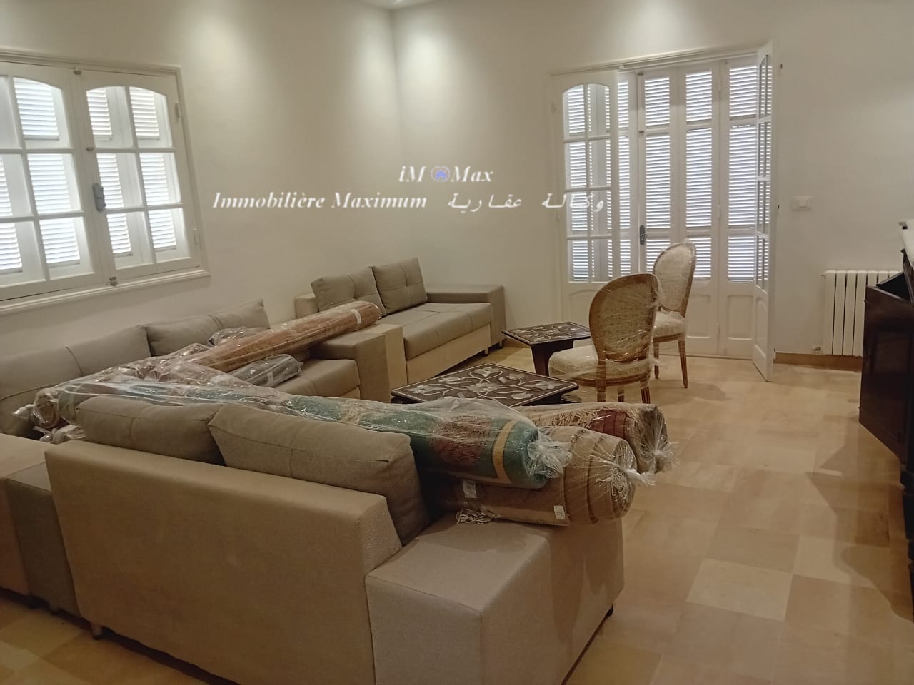 Nabeul Nabeul Location Appart. 3 pices Etage de villa rnov et meubl  nabeul