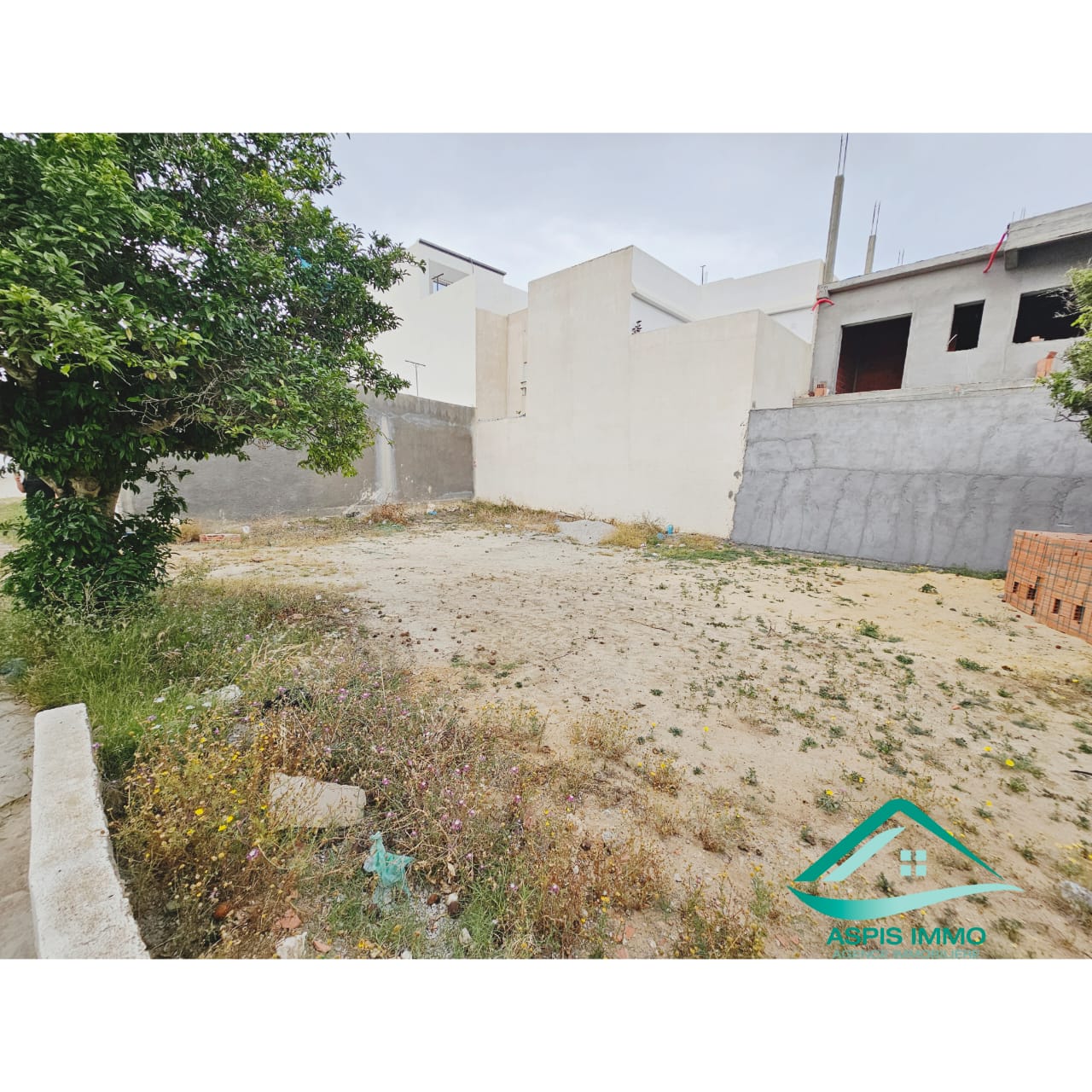 Kelibia Kelibia Vente Surfaces Terrain 260 m2  cit merdes kelibia